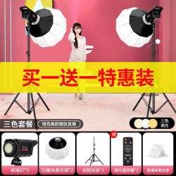 纪曼图 球形补光灯直播带货美颜主播摄影灯专用室内拍照服装
