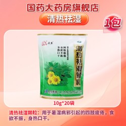 众生 清热祛湿颗粒清热去湿颗粒冲剂湿热凉茶除湿药祛湿茶祛湿冲剂