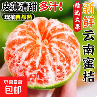 京喜自营-专用品牌 云南蜜橘 早熟橘子 80-100g 3斤 新鲜孕妇水果