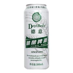 德意 德国精酿小麦啤酒 500mL*12罐
