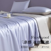 卡莫妮 冰丝夏凉被 可机洗 单人 纤维被