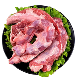 鹏程 北京 精品大油边烧烤猪肉 500g*2