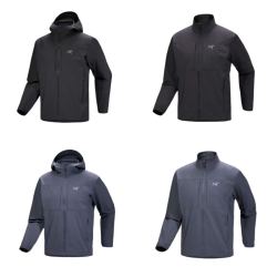 ARC'TERYX Arcteryx 始祖鸟 Gamma  Lightweight轻量化刺绣标连帽外套