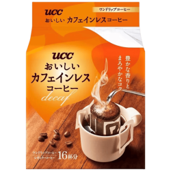 UCC 无咖啡因挂耳咖啡7g*16包 有效期至26年12月中秋礼盒中秋礼品