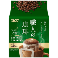 UCC/悠诗诗 滴滤挂耳咖啡粉 深厚浓郁 7g*16包