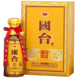 国台 世纪金钻 酱香型白酒 53度 500ml