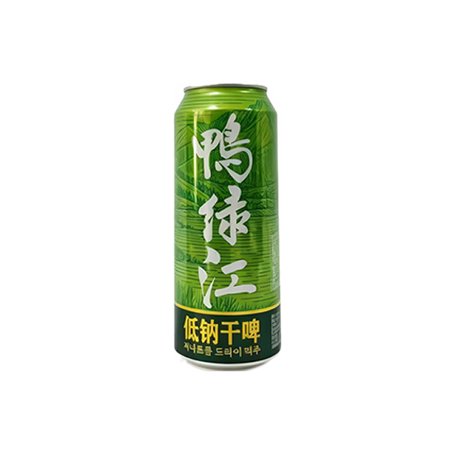 鸭绿江 啤酒罐装风味低钠干啤零糖零脂500ml*1罐
