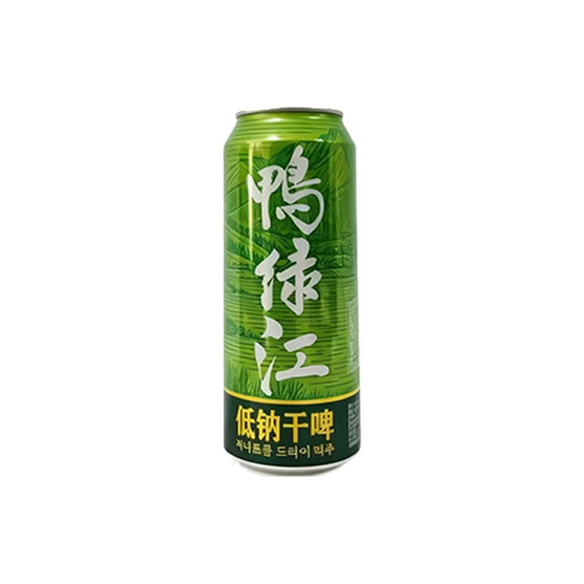 鸭绿江 风味干啤 500ml*1罐 啤酒