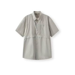 森马 男士夏季短袖衬衫合集