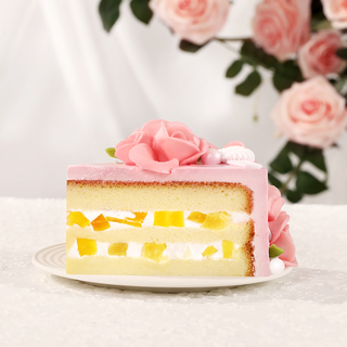 元祖 双层玫瑰热恋鲜奶蛋糕 1650g
