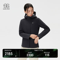 KOLON SPORT TECHSHELL 3L软壳夹克 防风防水透湿 黑色BK-女 L