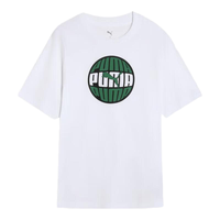 PUMA 690668 纯棉修身 男士短袖T恤