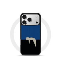 C 慵懒小猫 iPhone 17 Pro Max 黑框 手机壳