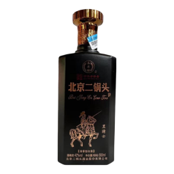 永丰牌 北京二锅头黑骑士 清香型纯粮白酒 42度 500mL