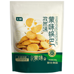 七鲜 蒙味锅巴 孜然味 200g