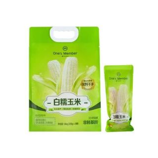 1号会员店 白糯玉米 200g*8根 买三赠一合19.7一袋