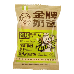 三只松鼠 鸭肉梨口味冻干生骨肉双拼狗粮 50g