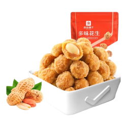 良品铺子 多味花生 148g 休闲零食