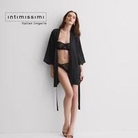 INTIMISSIMI意舒漫26春夏新品睫毛蕾丝性感纯欲薄款抹胸RB2594F 黑色-019 75B