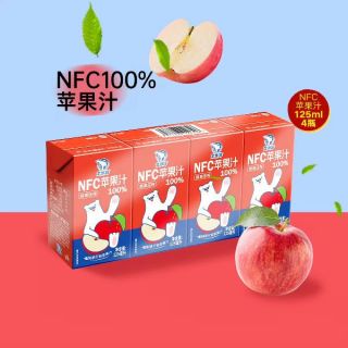 88VIP、今日必买：北冰洋 100%NFC桔汁苹果汁 125mlx4盒