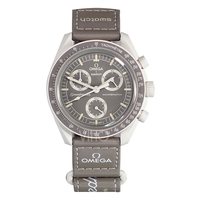 swatch OMEGA 欧米茄 超霸 Swatch联名 Speedmaster 石英男表 通勤夏日穿搭