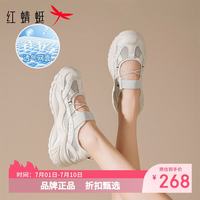 红蜻蜓 女鞋芭蕾风网面鞋 夏季轻便网面透气运动鞋百搭玛丽珍鞋休闲单鞋
