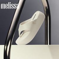 值友专享：melissa 【极简设计】FREE THONG厚底法棍面包鞋夹脚女士凉拖鞋36088