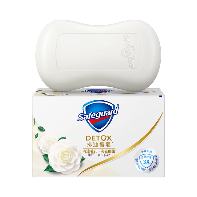 舒肤佳 排浊香皂 山茶花香型 100g