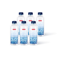 京东京造 pH9.0电解碱性水瓶弱碱非天然苏打水无糖无气整箱装饮料 380ml*6瓶
