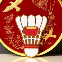 TEAM CHINA 中国国家队羽毛球开瓶器北京文创冰箱贴羽毛球挂饰TEAMCHINA