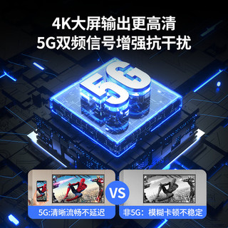 烁疆 无线投屏器 HDMI高清同屏 1080P横竖屏+扫码款配网