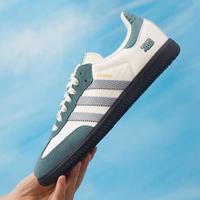 adidas 三叶草 SAMBA OG简约时尚低帮男鞋舒适户外日常出行耐磨轻便运动休闲鞋