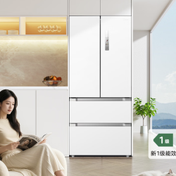 美的 真香系列 MR-508WFJDPZE 风冷法式门冰箱 508L 星尘白
