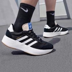 adidas 三叶草 CITY RNR低帮厚底男鞋女鞋耐磨日常运动鞋时尚复古T头鞋休闲鞋