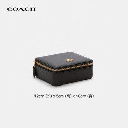 COACH C4470 牛剖层革 黑色 女士手提包