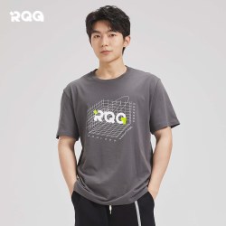 R.Q.G 男士休闲短袖T恤 RQG242TE13