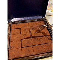 移动端：慕方 日本风味生巧冰山熔岩黑巧克力纯脂松露礼盒装 150g 1盒