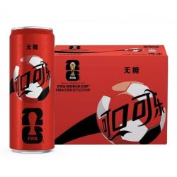 可口可乐 无糖碳酸饮料汽水 330ml*20罐