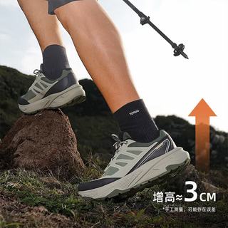 探路者 超轻回弹防滑耐磨 黑色 37码 徒步鞋