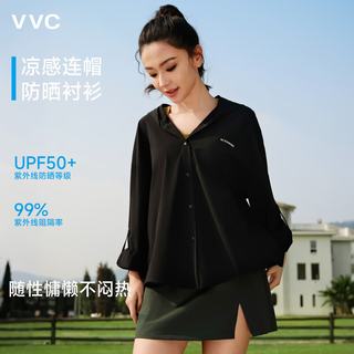 VVC 防晒衣 透气防紫外线 曜石黑 S