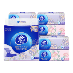 维达 抽纸 超韧纸巾面巾纸卫生纸 精致压花擦手巾母婴适用便携纸抽  4层 2