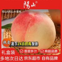 阳山 无锡阳山水蜜桃 4-5两 9枚 白凤桃