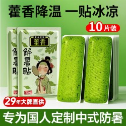 俞兆林 藿香降温冰凉贴 10片 体验装