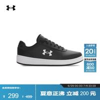 安德玛 ST Court男子百搭运动休闲鞋6005536 黑色