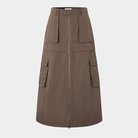 MOUSSY 城市运动风口袋工装微喇半身裙