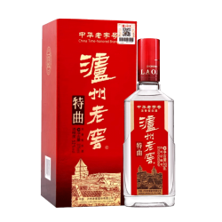 泸州老窖 特曲 52度 浓香型白酒送礼婚宴 375ml