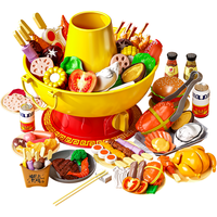 喜迪奇 仿真喷雾火锅 过家家厨房做饭套装