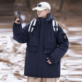 今日必买：雪中飞 男士连帽潮款羽绒服保暖防寒