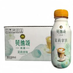 康师傅 贝纳颂丝滑茉莉拿铁 300ml*15瓶 整箱即饮咖啡