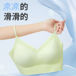 都市丽人 内衣女无钢圈聚拢夏季冰丝薄无痕
